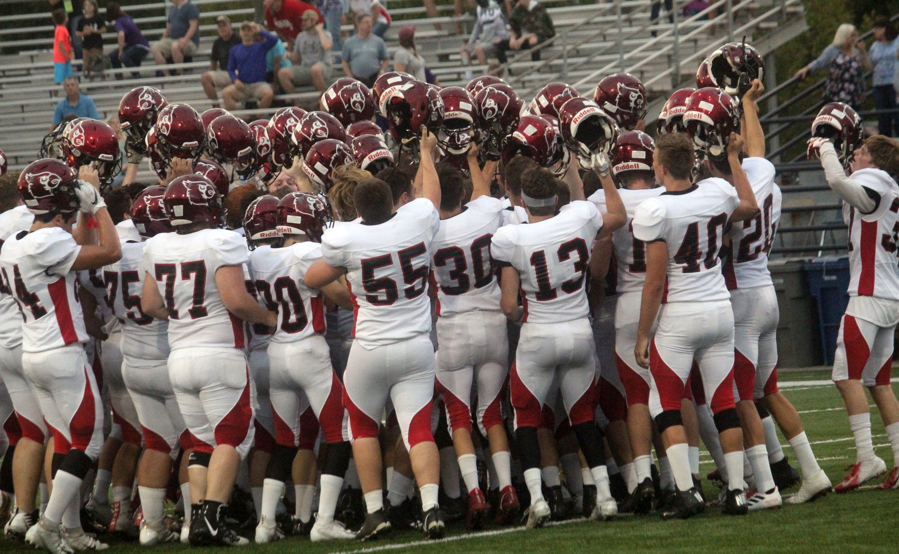 Chi-Hi football at Eau Claire Memorial 9-14-18